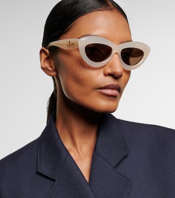 Logo cat-eye sunglasses | Loewe