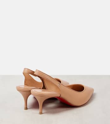Escarpins Sporty Kate Sling 55 en cuir | Christian Louboutin