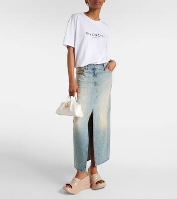 Marshmallow wedge slides | Givenchy