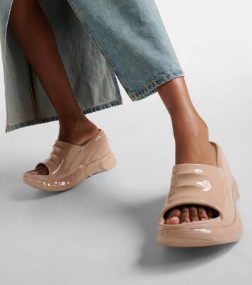 Marshmallow wedge slides | Givenchy
