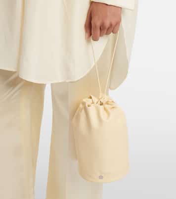 Pochette Sporty en cuir | The Row