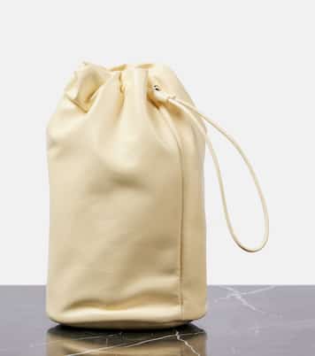 Pochette Sporty en cuir | The Row