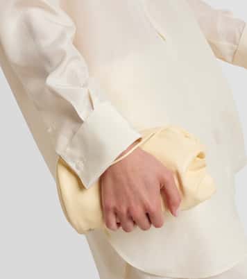 Pochette Sporty en cuir | The Row