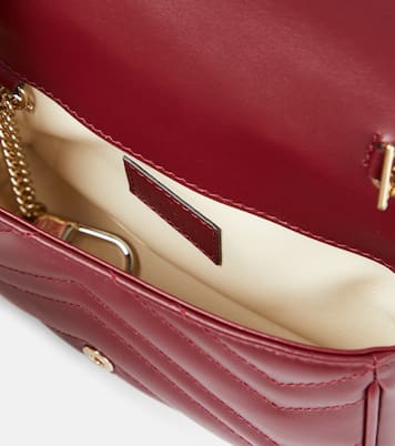 Schultertasche GG Marmont Mini aus Leder | Gucci