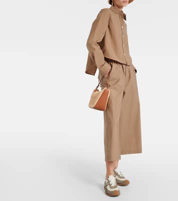 Borsa a spalla Hammock Mini in rafia | Loewe