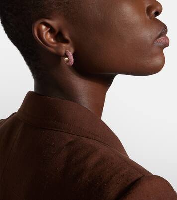 Boucles d'oreilles Blossom Bubble en or 18 ct et saphirs | Octavia Elizabeth
