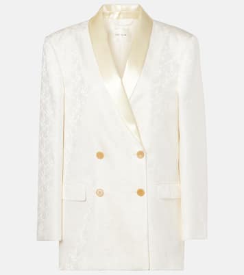 Blazer Jerome in jacquard di seta | The Row