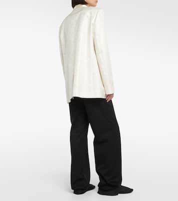 Blazer Jerome in jacquard di seta | The Row