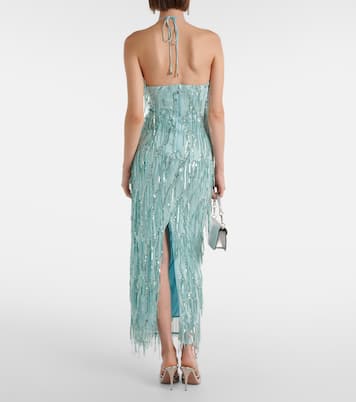 Maxikleid mit Pailletten | Rotate
