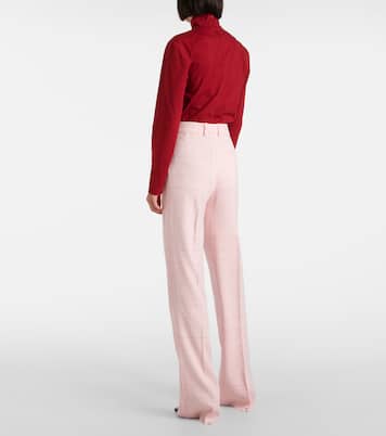 Pantalones flared Notebook estampados | Bottega Veneta