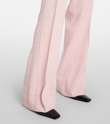 Pantalones flared Notebook estampados | Bottega Veneta