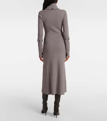 Abito midi Jocelyn in maglia a coste | Proenza Schouler
