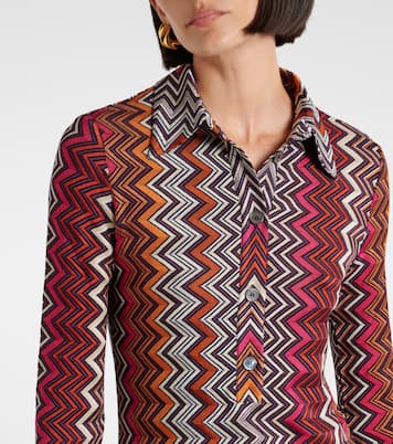 Hemdblusenkleid aus Strick | Missoni