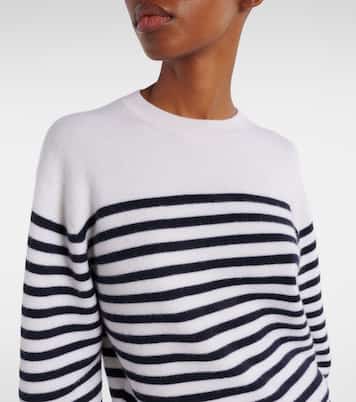 Pull Viola rayé en cachemire mélangé | Khaite