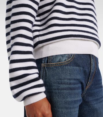 Pull Viola rayé en cachemire mélangé | Khaite
