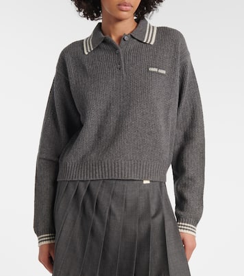 Pullover aus Kaschmir und Wolle | Miu Miu
