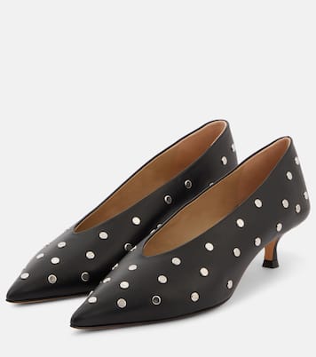 Pumps in pelle con borchie | Le Monde Béryl