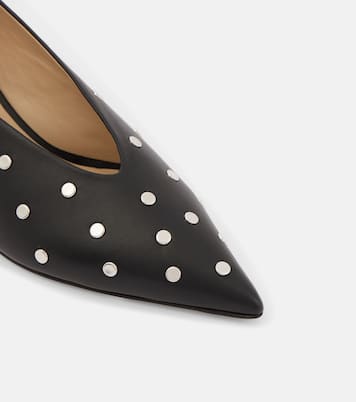 Pumps in pelle con borchie | Le Monde Béryl