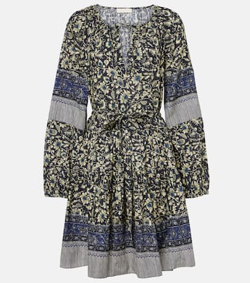 Abito corto Abri in cotone con stampa | Ulla Johnson