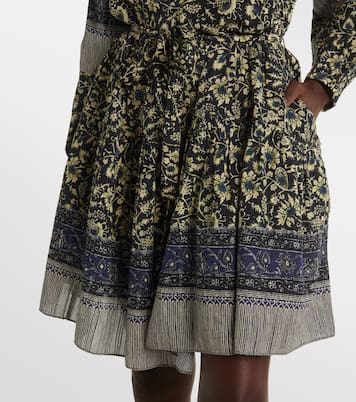 Abito corto Abri in cotone con stampa | Ulla Johnson