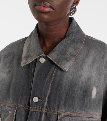 Printed denim jacket | Acne Studios