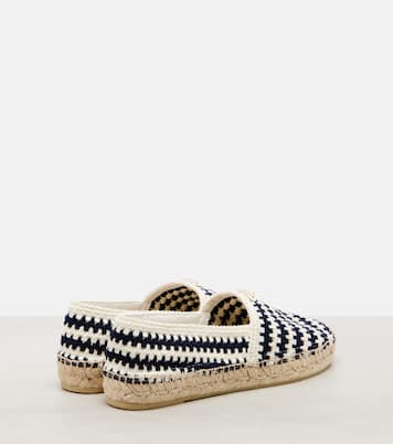 Espadrilles aus Häkelstrick | Prada