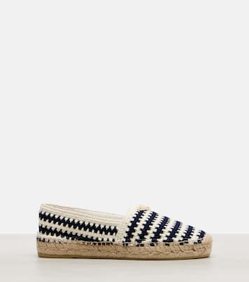Espadrilles aus Häkelstrick | Prada