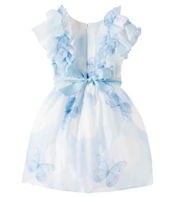 Abito in organza con stampa | Monnalisa