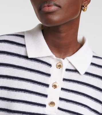 Wool and cashmere polo sweater | Jardin des Orangers