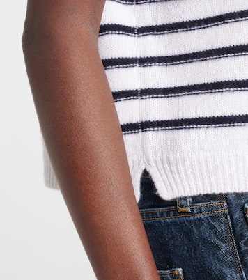 Wool and cashmere polo sweater | Jardin des Orangers