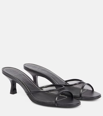 Mules Brigitte 55 in mesh con pelle | Staud