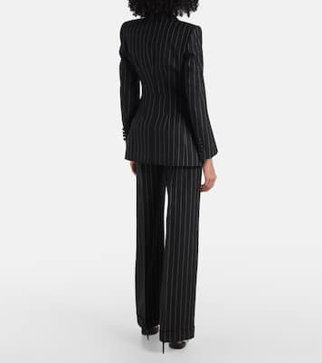 Blazer in lana a righe | Dolce&Gabbana