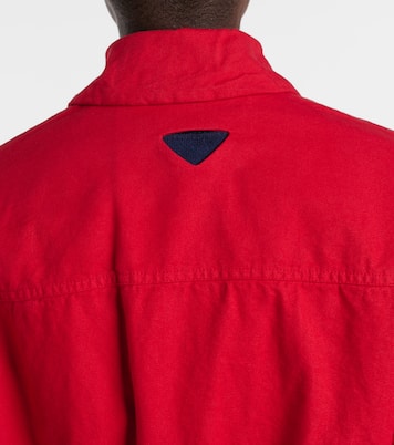 Bomber cropped in cotone | Prada