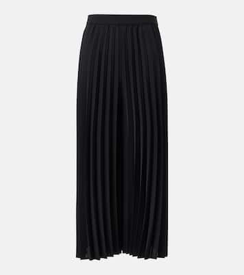 Anvers Airy plissé cropped culottes | Joseph