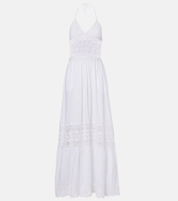 Maxikleid Filigree mit Häkelstrick | Anna Kosturova