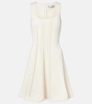 Miniabito in maglia traforata | Oscar de la Renta