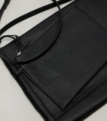 Nan leather messenger bag | The Row