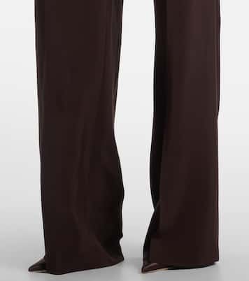 Pleated high-rise wide-leg pants | Tom Ford