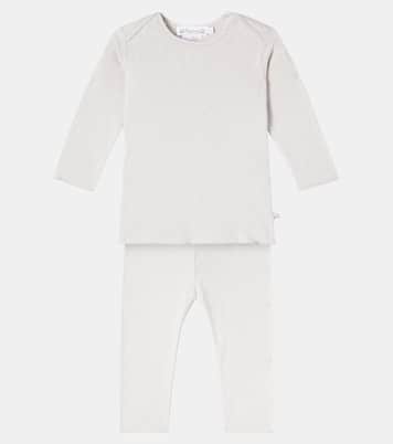 Baby Timi cotton T-shirt and pants set | Bonpoint