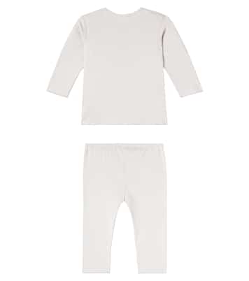 Baby Timi cotton T-shirt and pants set | Bonpoint