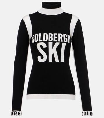 Noemi intarsia turtleneck sweater | Goldbergh