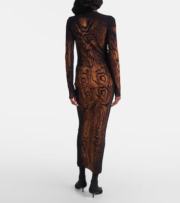 Top Wood trompe l'œil de tul  | Jean Paul Gaultier