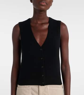 Porter cashmere sweater vest | Nili Lotan