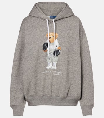 Sweat-shirt Polo Bear imprimé en coton mélangé | Polo Ralph Lauren