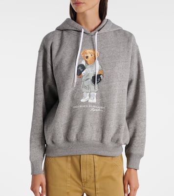 Sweat-shirt Polo Bear imprimé en coton mélangé | Polo Ralph Lauren