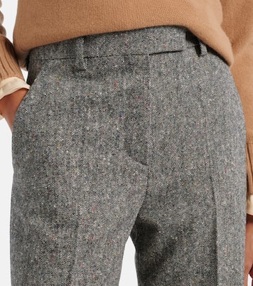 Pantaloni a gamba larga in misto lana | Valentino