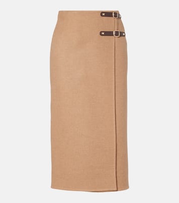 Curzio wool wrap skirt  | Max Mara