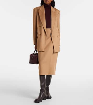 Curzio wool wrap skirt  | Max Mara