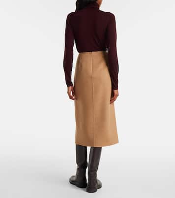 Curzio wool wrap skirt  | Max Mara