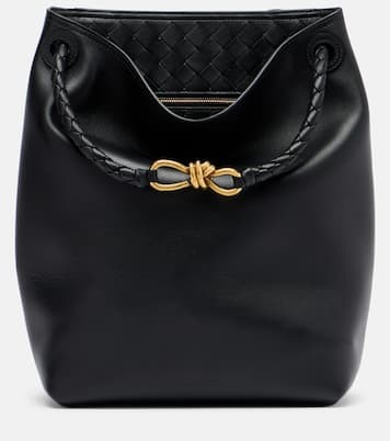 Andiamo Small leather bucket bag | Bottega Veneta
